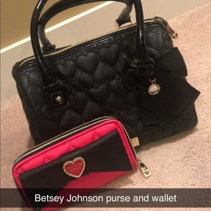 Betsey Johnson Purse and Wallet